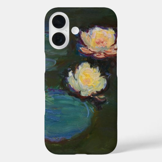 Claude Monet Waterlelies Impressionistisch oliever Case-Mate iPhone Case (Achterkant)
