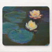 Claude Monet Waterlelies Impressionistisch oliever Muismat (Voorkant)