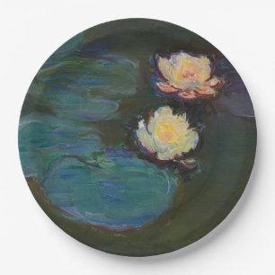 Claude Monet Waterlelies Impressionistische Olie K Papieren Bordje