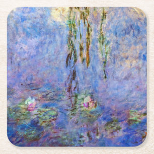 Claude Monet - Waterlelies Kartonnen Onderzetters