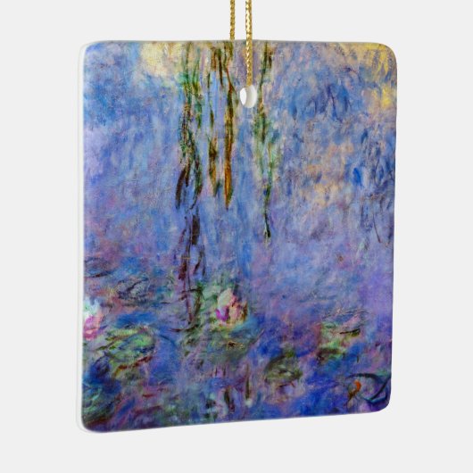 Claude Monet - Waterlelies Keramisch Ornament (Rechts)