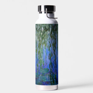 Claude Monet - Waterlelies met treurwilg Waterfles