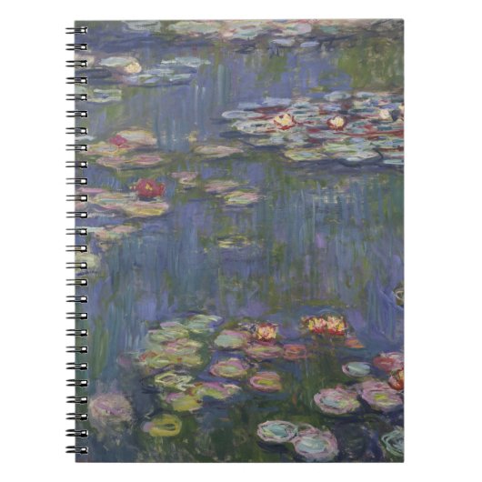 Claude Monet Waterlelies Notitieboek (Voorkant)