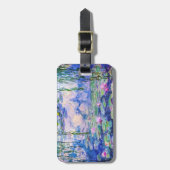 Claude Monet - Waterlelies / Nympheas 1919 Bagagelabel (Voorkant verticaal)