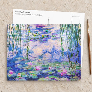 Claude Monet - Waterlelies / Nympheas 1919 Briefkaart