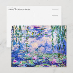 Claude Monet - Waterlelies / Nympheas 1919 Briefkaart