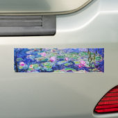 Claude Monet - Waterlelies / Nympheas 1919 Bumpersticker (Op auto)
