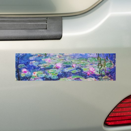 Claude Monet - Waterlelies / Nympheas 1919 Bumpersticker (Op auto)