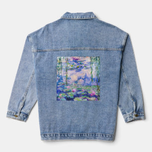 Claude Monet - Waterlelies / Nympheas 1919 Denim Jacket