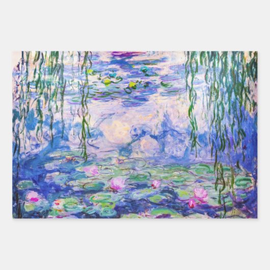 Claude Monet - Waterlelies / Nympheas 1919 Inpakpapier Vel (Voorkant)