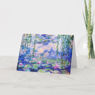 Claude Monet - Waterlelies / Nympheas 1919 Kaart