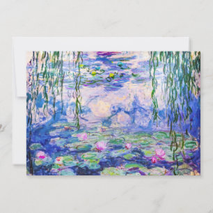 Claude Monet - Waterlelies / Nympheas 1919 Kaart