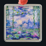 Claude Monet - Waterlelies / Nympheas 1919 Metalen Ornament<br><div class="desc">Waterlelies / Nympheas (W.1852) - Claude Monet,  Olie op doek,  1916-1919</div>