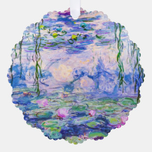 Claude Monet - Waterlelies / Nympheas 1919 Ornament Kaart