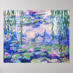 Claude Monet - Waterlelies / Nympheas 1919 Poster