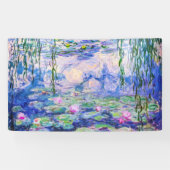 Claude Monet - Waterlelies / Nympheas 1919 Spandoek (Horizontaal)