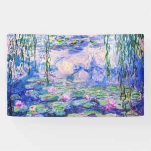 Claude Monet - Waterlelies / Nympheas 1919 Spandoek