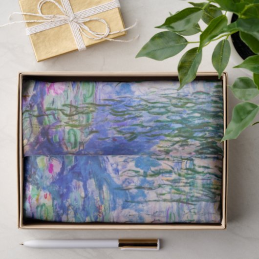 Claude Monet - Waterlelies / Nympheas 1919 Tissuepapier (Geschenk)