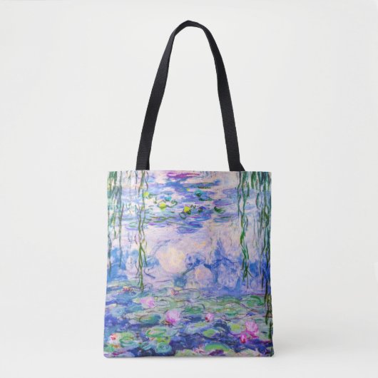 Claude Monet - Waterlelies / Nympheas 1919 Tote Bag (Voorkant)