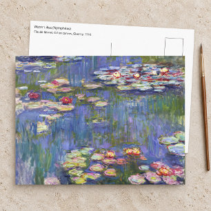 Claude Monet - Waterlelies / Nympheas Briefkaart