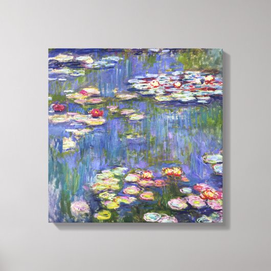 Claude Monet - Waterlelies / Nympheas Canvas Afdruk (Voorkant)