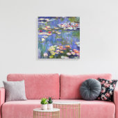 Claude Monet - Waterlelies / Nympheas Canvas Afdruk (Insitu (Woonkamer))