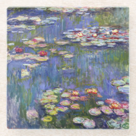 Claude Monet - Waterlelies / Nympheas Glazen Onderzetter