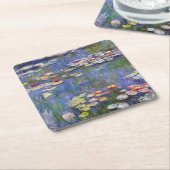 Claude Monet - Waterlelies / Nympheas Kartonnen Onderzetters (Schuin)