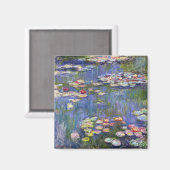 Claude Monet - Waterlelies / Nympheas Magneet (Voorkant / Achterkant)