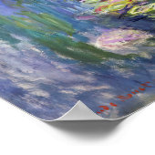 Claude Monet - Waterlelies / Nympheas Poster (Hoek)