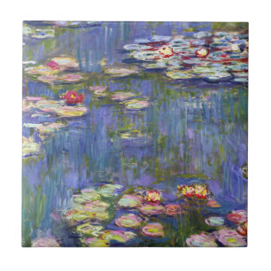 Claude Monet - Waterlelies / Nympheas Tegeltje