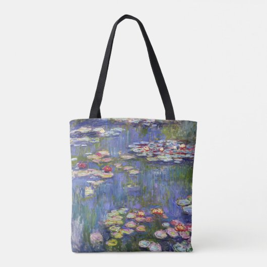 Claude Monet - Waterlelies / Nympheas Tote Bag (Achterkant)