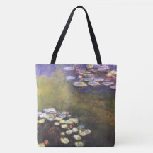 Claude Monet, Waterlelies, op Groen en Paars