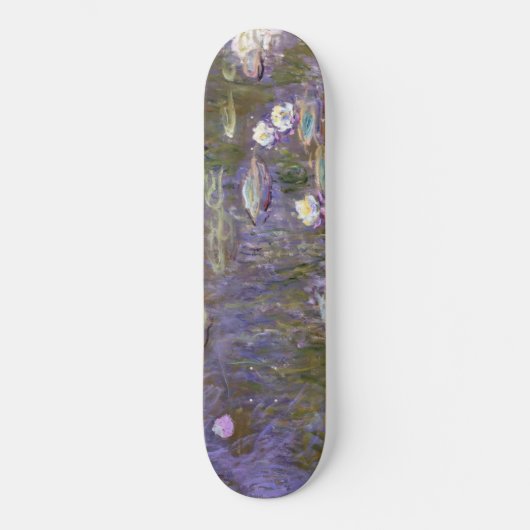 Claude Monet-Waterlelies Persoonlijk Skateboard (Voorkant)