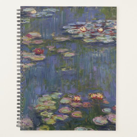 Claude Monet Waterlelies Planner (Voorkant)