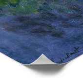 Claude Monet ~ Waterlelies Poster (Hoek)