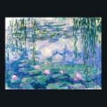 CLAUDE MONET-waterlelies Poster<br><div class="desc">CLAUDE MONET -Water lileulie Olie op canvas; reproductie</div>