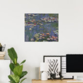 Claude Monet Waterlelies Poster (Thuiskantoor)