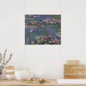 Claude Monet Waterlelies Poster (Keuken)