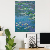 Claude Monet, Waterlelies Poster (Thuiskantoor)