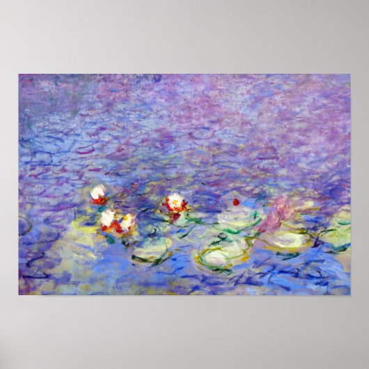 Claude Monet - Waterlelies Poster (Voorkant)