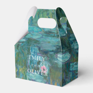 Claude Monet Waterlelies Trouwen Bedankdoosjes