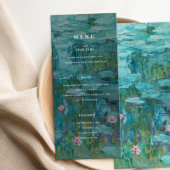 Claude Monet Waterlelies Trouwen Menu