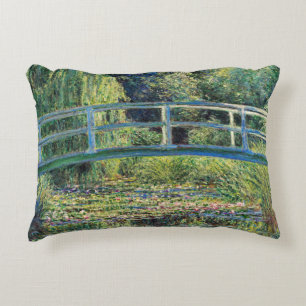 Claude Monet - Waterlelies vijver en Japanse brug Accent Kussen