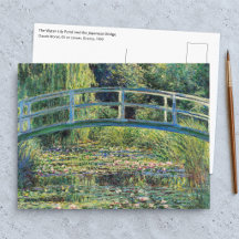 Claude Monet - Waterlelies vijver en Japanse brug