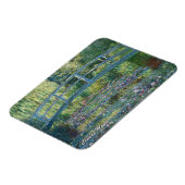 Claude Monet - Waterlelies vijver, Groene harmonie Magneet (Linkerzijde)