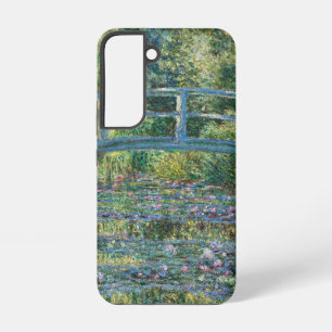 Claude Monet - Waterlelies vijver, Groene harmonie Samsung Galaxy Hoesje