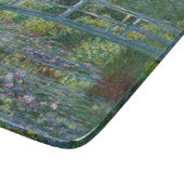 Claude Monet - Waterlelies vijver, Groene Harmonie Snijplank (Hoek)