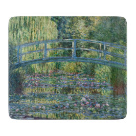 Claude Monet - Waterlelies vijver, Groene Harmonie Snijplank
