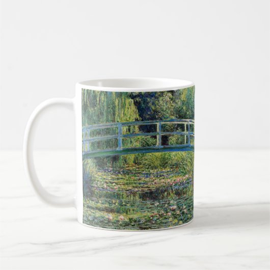 Claude Monet - Waterlelies vijver & Japanse Brug Koffiemok (Links)